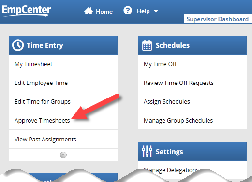 Supervisor Dashboard